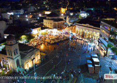 Athens By Night Food Wine Tour Monastiraki