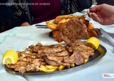FOOD TOUR OF ATHENS GREEK CUTLETS